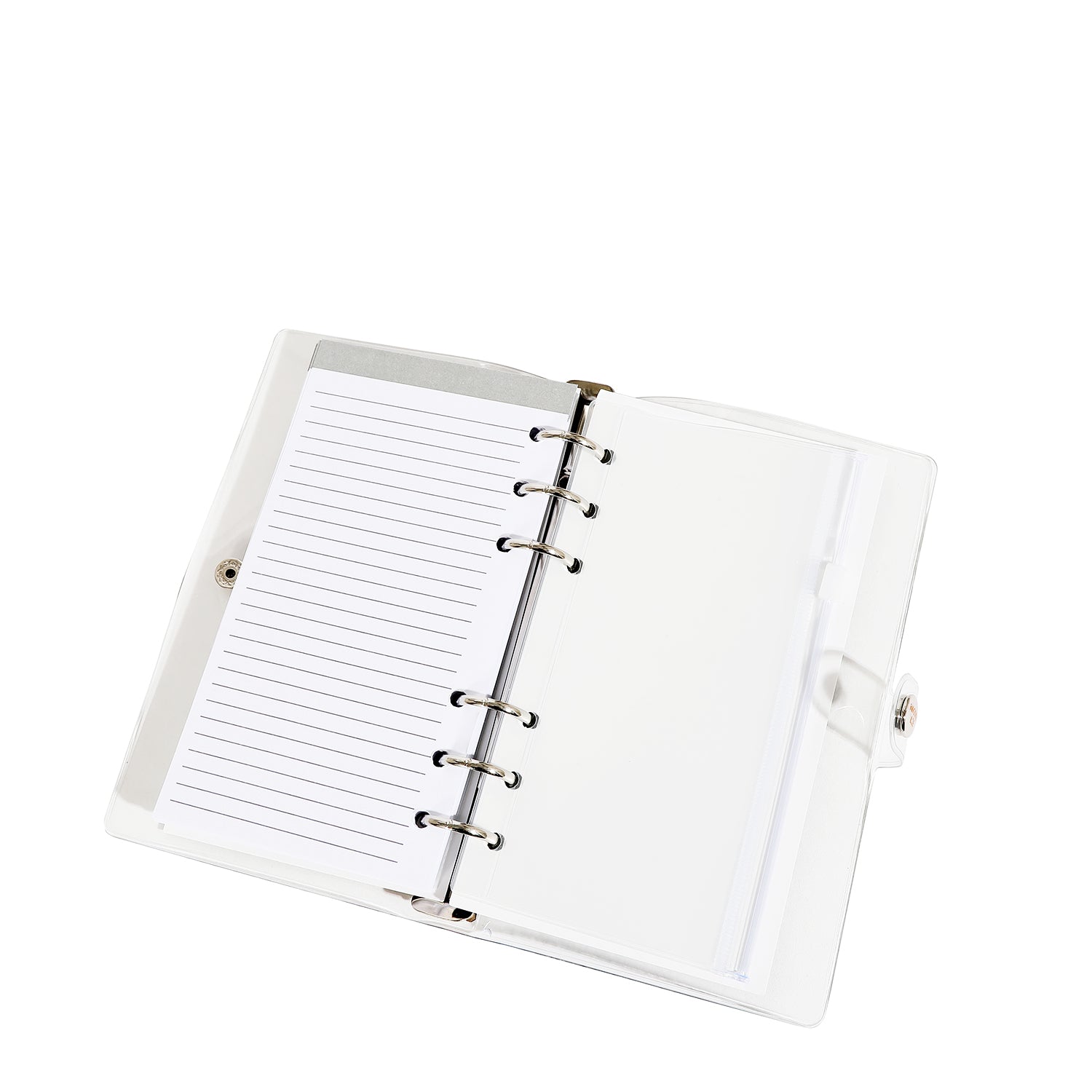 CLEAR COVER RING BINDER PLANNER
