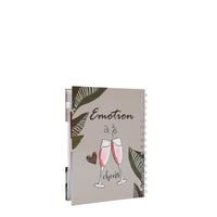 SPIRAL PLANNER WITH ZIP POCKET & STICKY NOTES