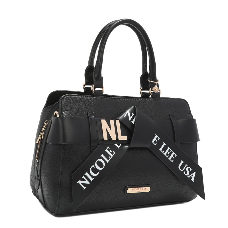 BLACK ZURI MEDIUM HANDBAG