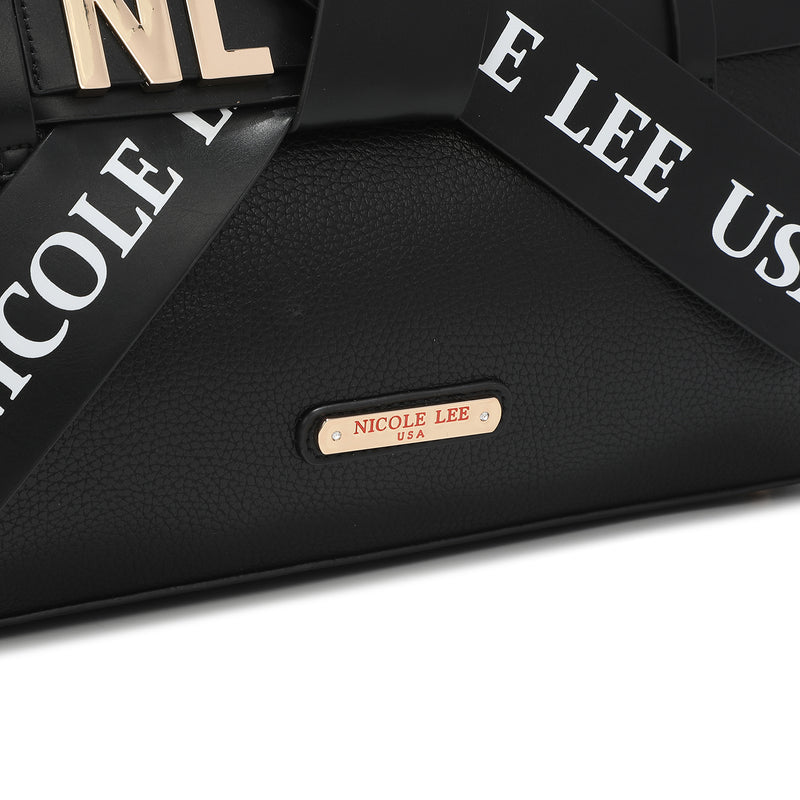 BLACK ZURI MEDIUM HANDBAG