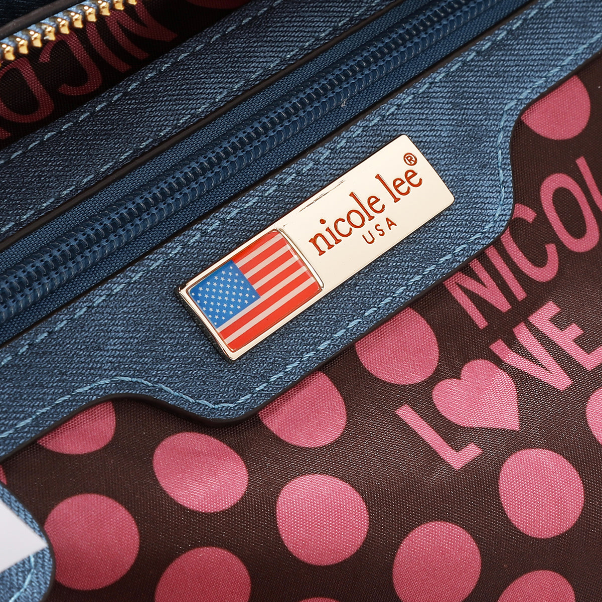 MULTI PATCH SHOULDER BAG