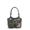 MULTI PATCH SHOULDER BAG