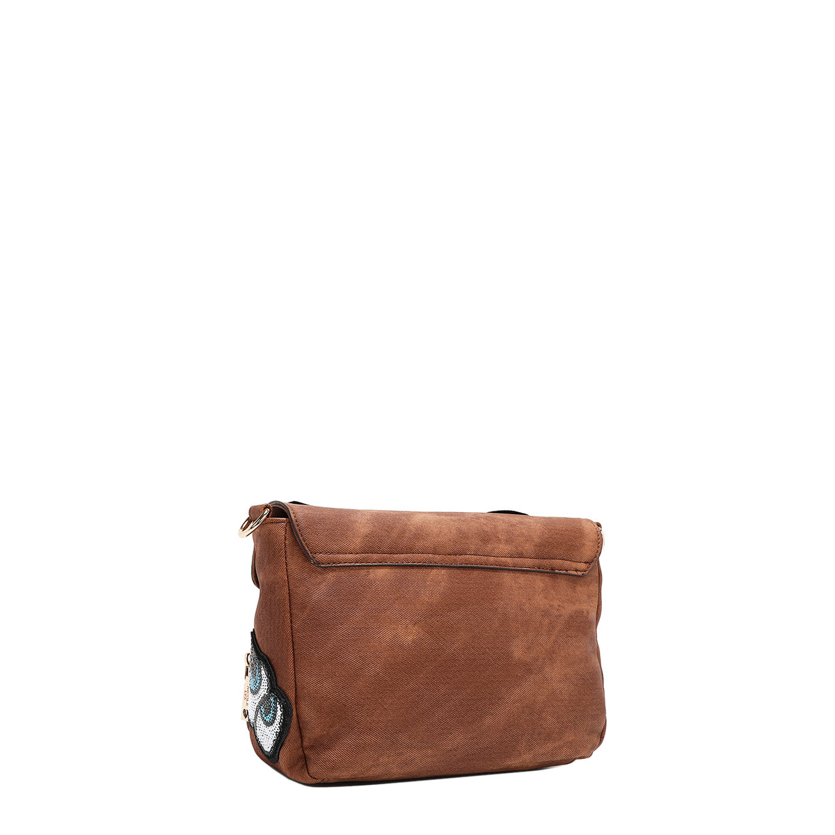 MULTI PATCH FLAP CROSSBODY