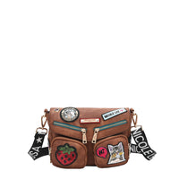MULTI PATCH FLAP CROSSBODY