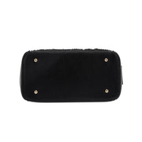 LACE TOP HANDLE HANDBAG