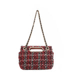 TWEED CLUTCH FLAP BAG