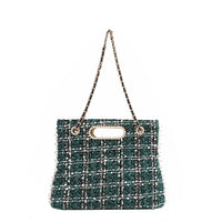 TWEED CLUTCH BAG