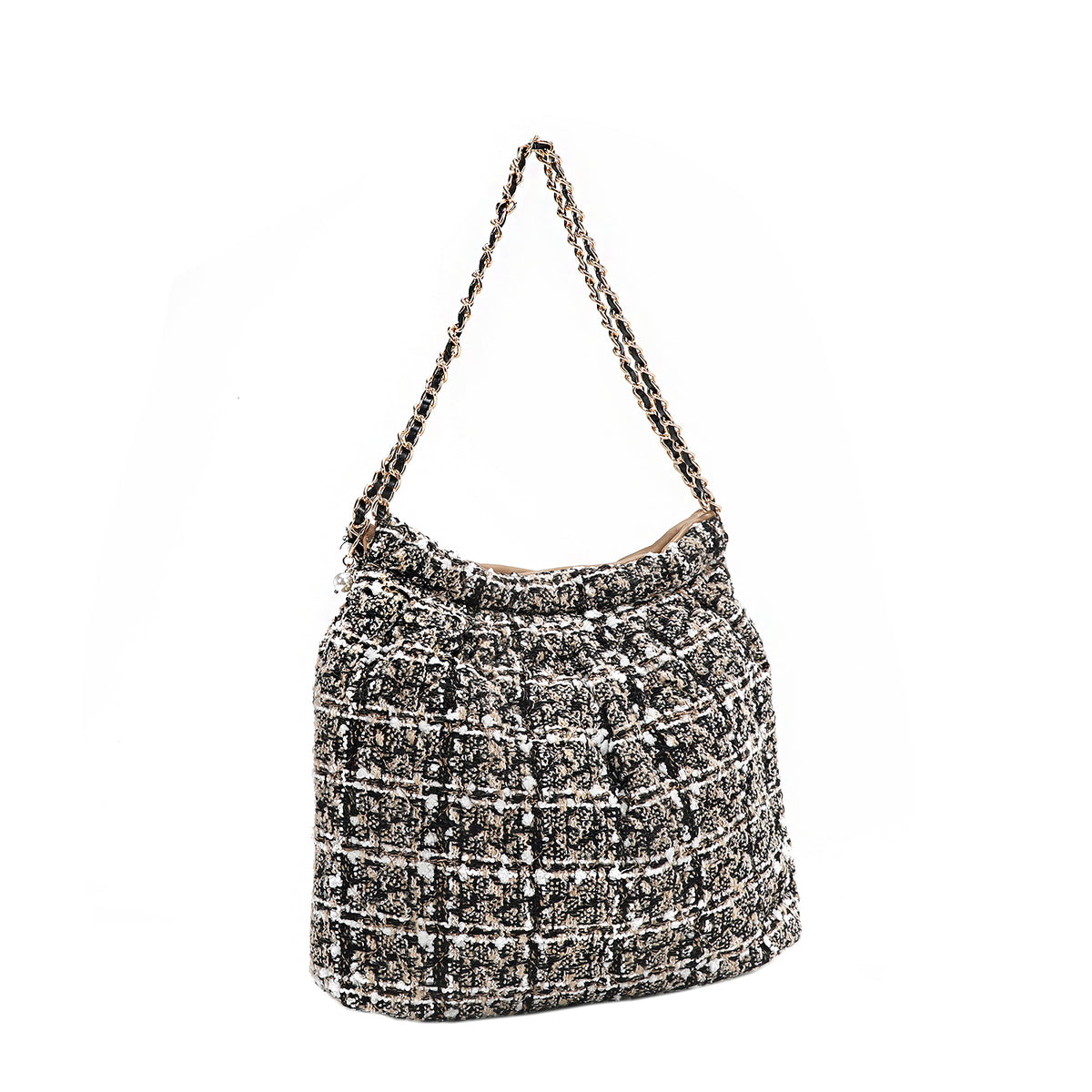 TWEED SHOULDER BAG