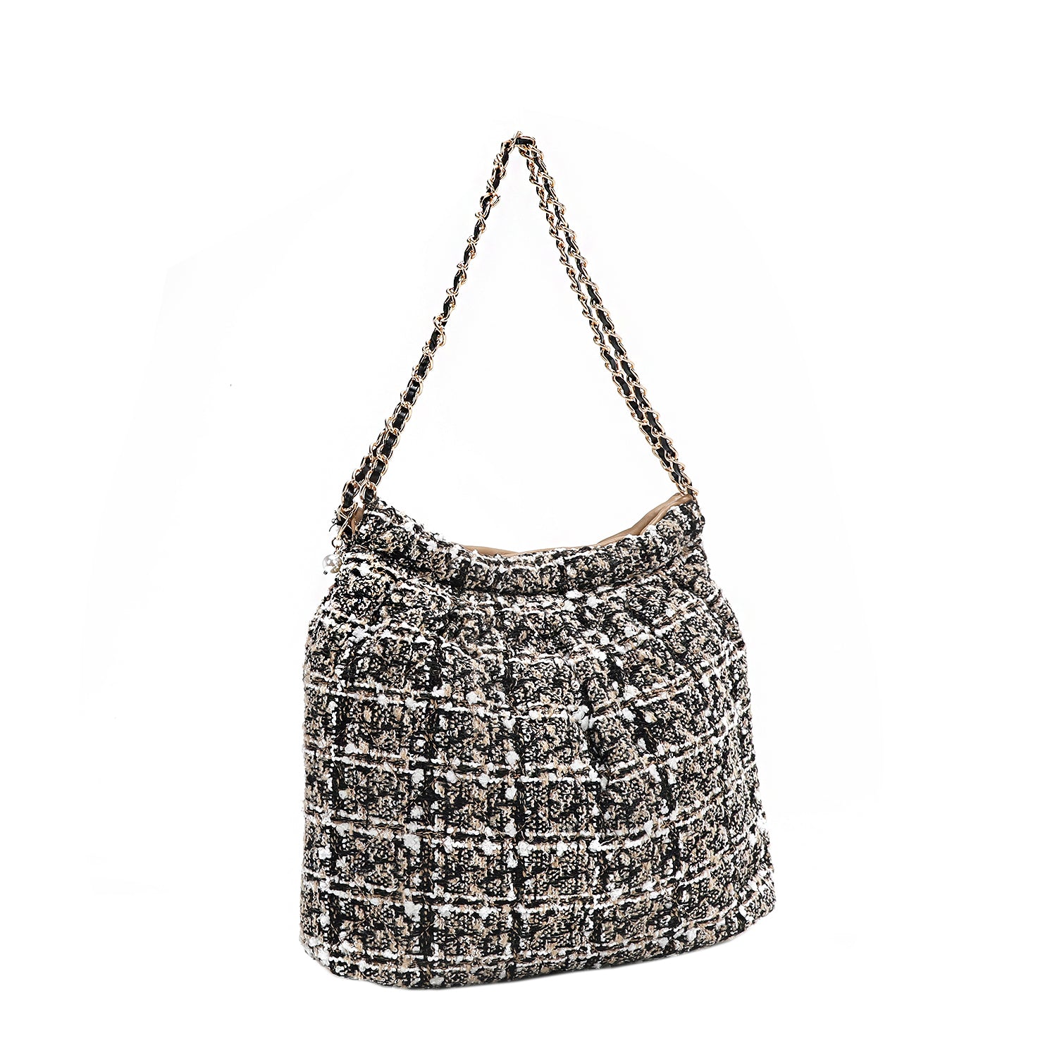 TWEED SHOULDER BAG