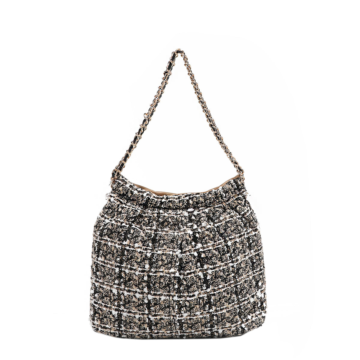 TWEED SHOULDER BAG