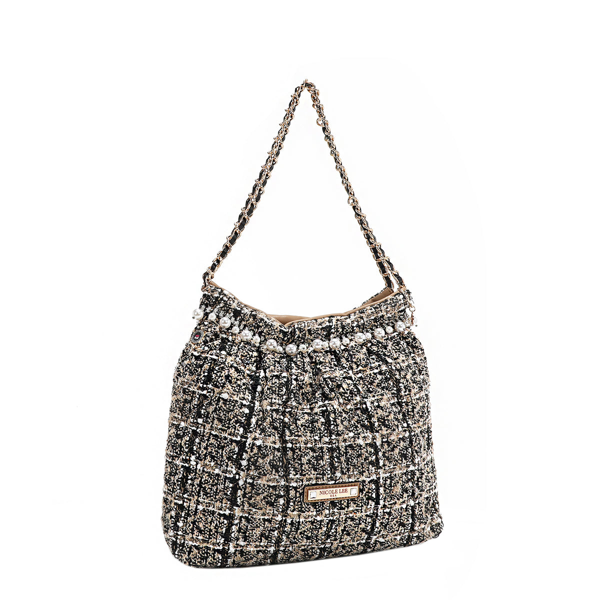 TWEED SHOULDER BAG