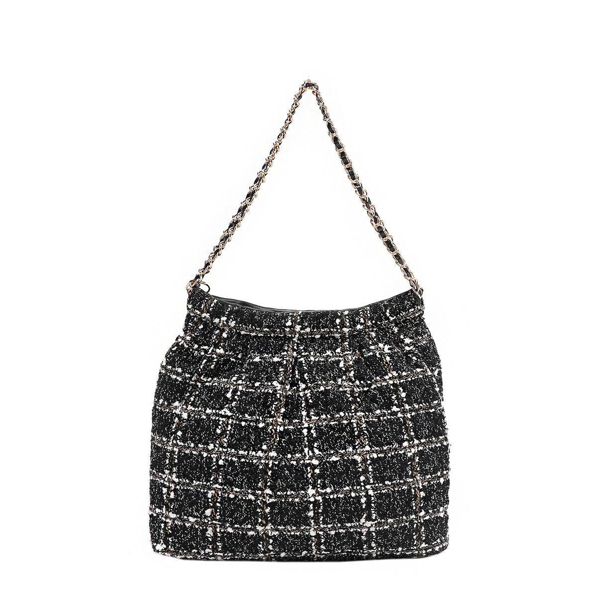 TWEED SHOULDER BAG
