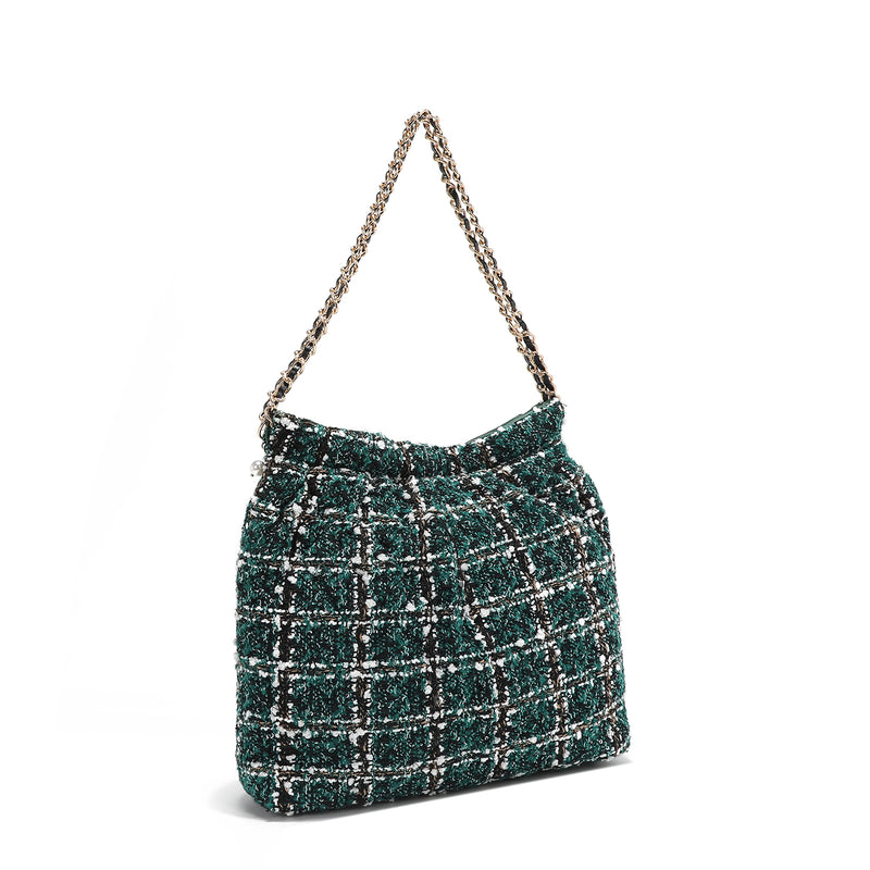 TWEED SHOULDER BAG