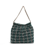 TWEED SHOULDER BAG