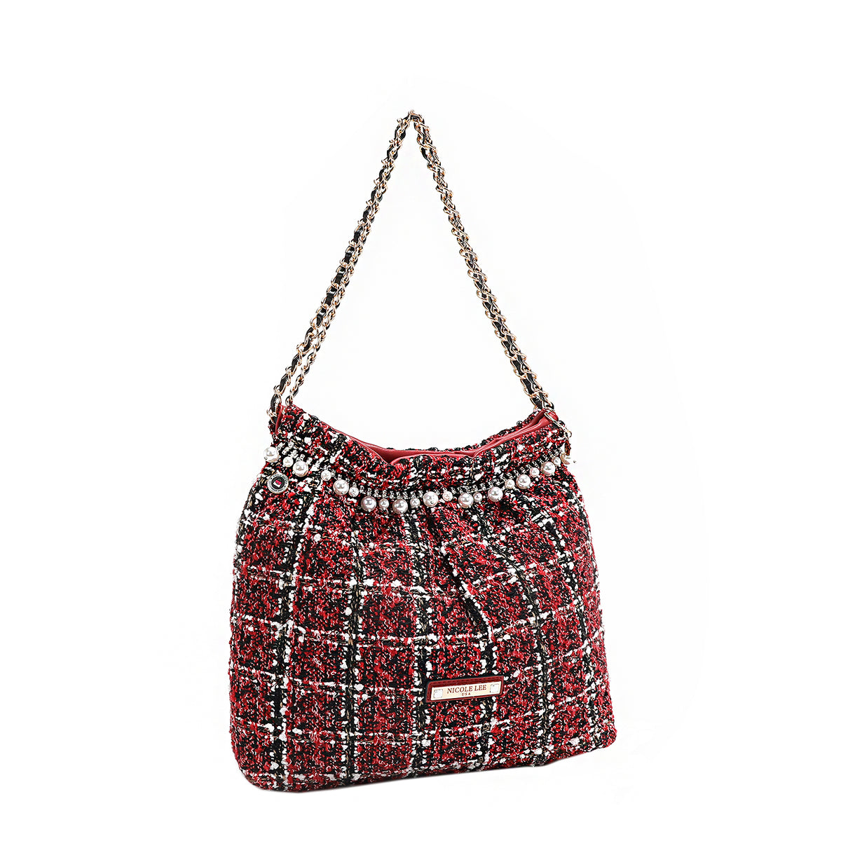 TWEED SHOULDER BAG