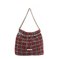 TWEED SHOULDER BAG