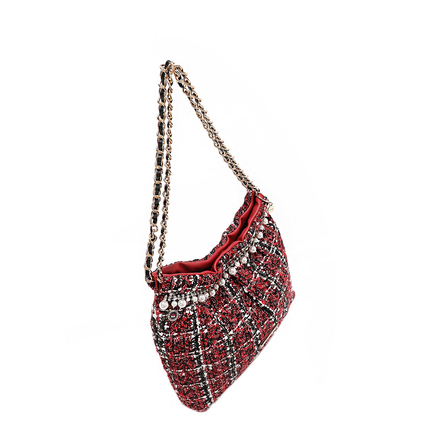 TWEED SHOULDER BAG