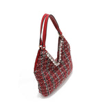 TWEED LARGE HOBO BAG