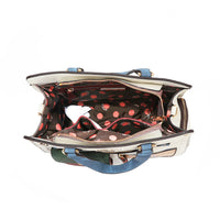 COLORBLOCK LARGE SATCHEL