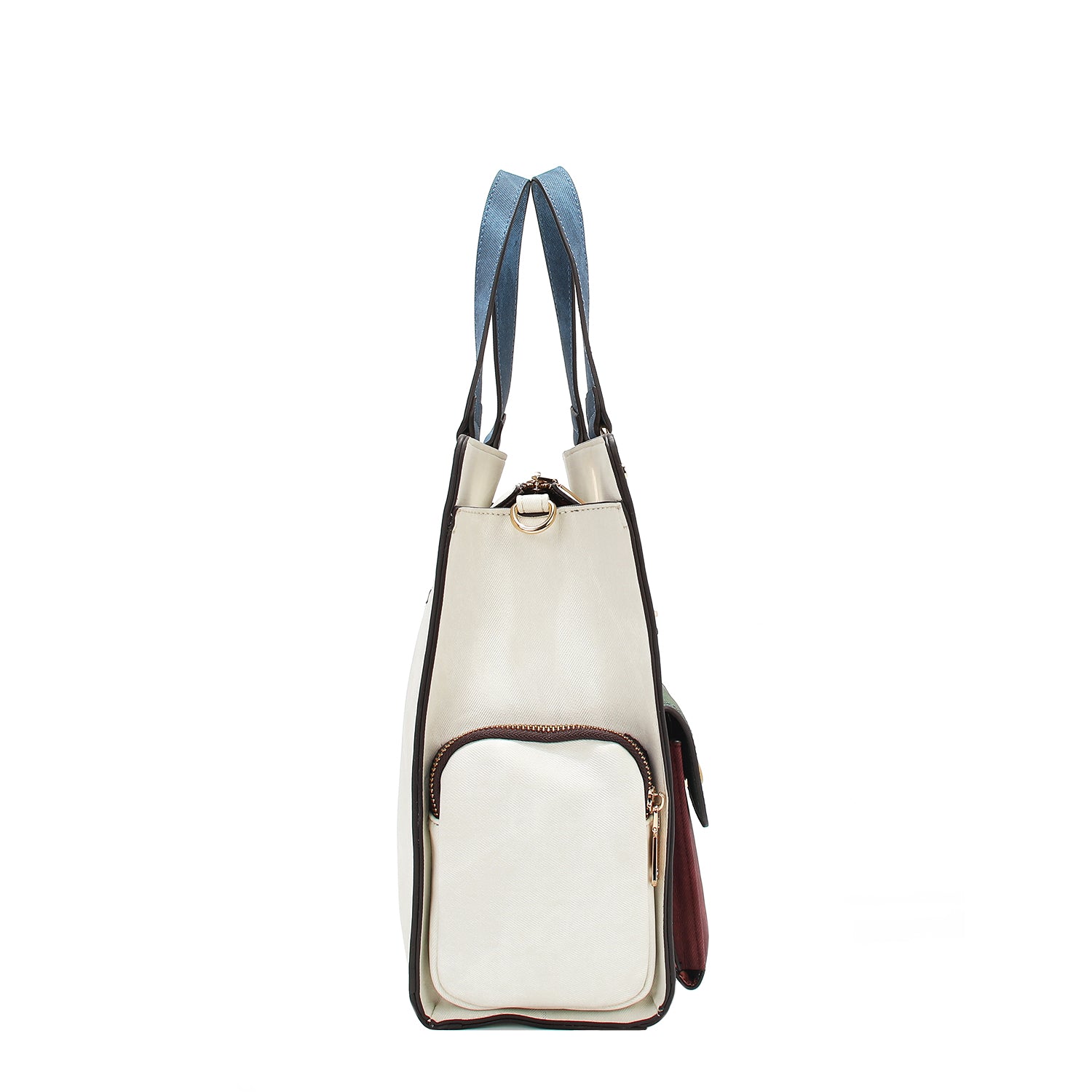 COLORBLOCK LARGE SATCHEL