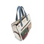 COLORBLOCK LARGE SATCHEL