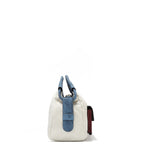 COLORBLOCK TOP HANDLE HANDBAG