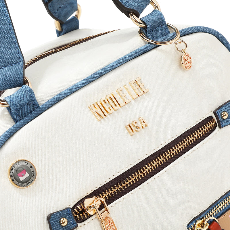 COLORBLOCK HANDBAG