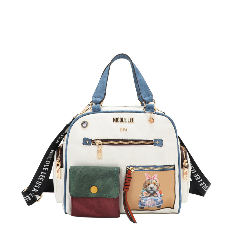 COLORBLOCK HANDBAG