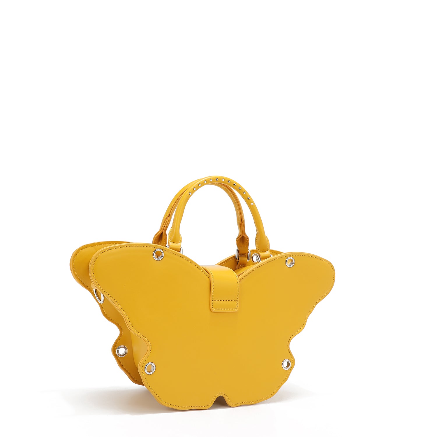 Butterfly Bag With Dazzling Embellishments, Laser-cut Details