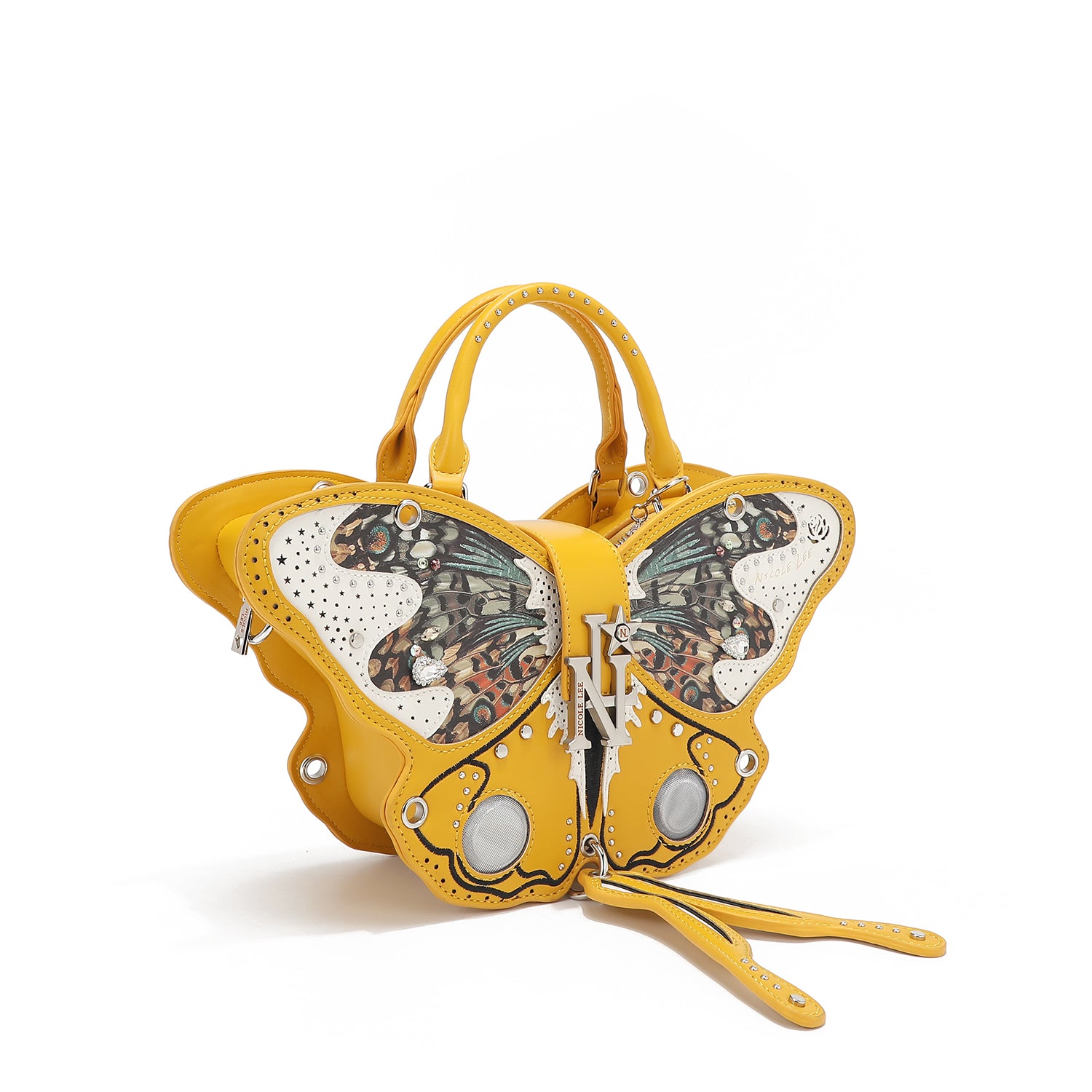 LP小夜子with Big Bang / Butterfly LDC-1047 Butterfly Bag With Dazzling Embellishments, Laser-cut Details