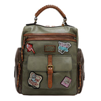 VINTAGE PATCH BACKPACK