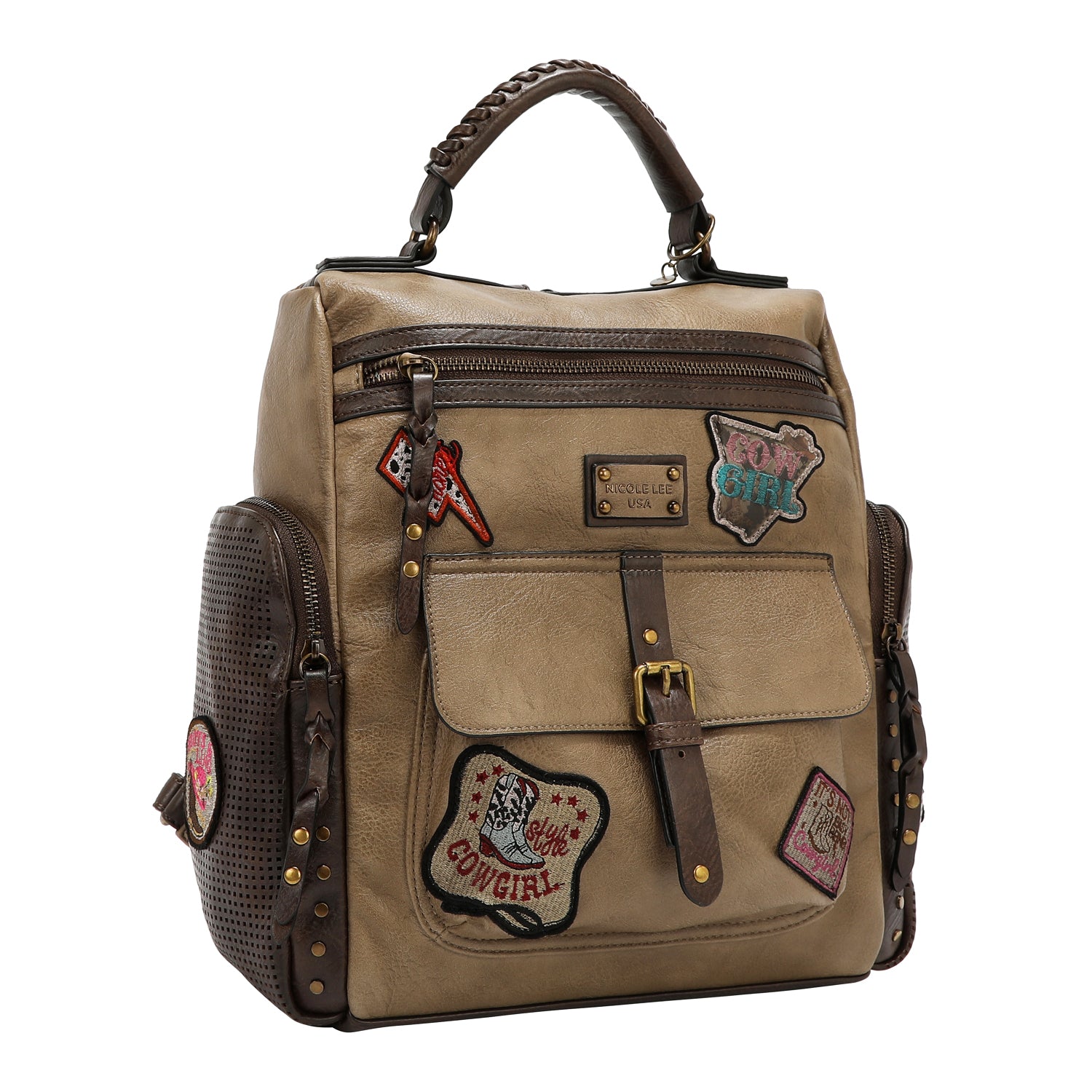 VINTAGE PATCH BACKPACK