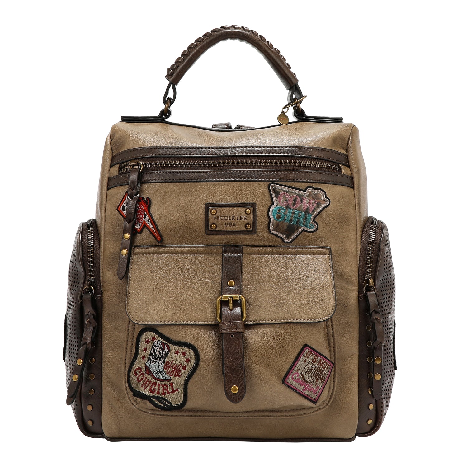 VINTAGE PATCH BACKPACK