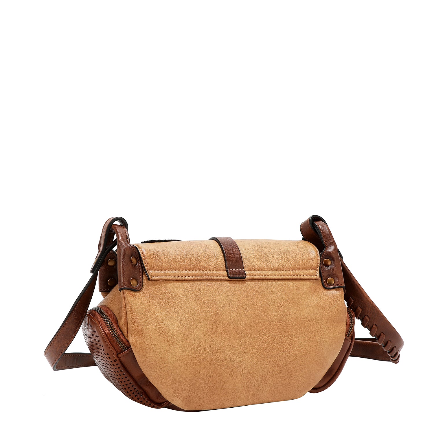 VINTAGE PATCH SHOULDER BAG