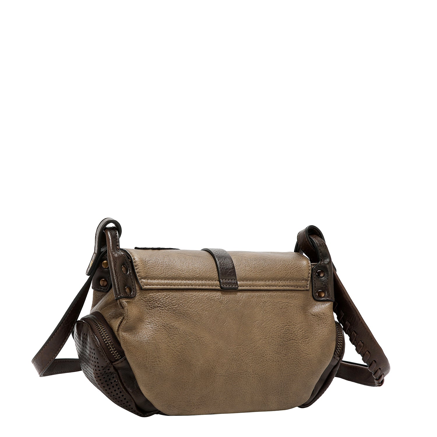 VINTAGE PATCH SHOULDER BAG