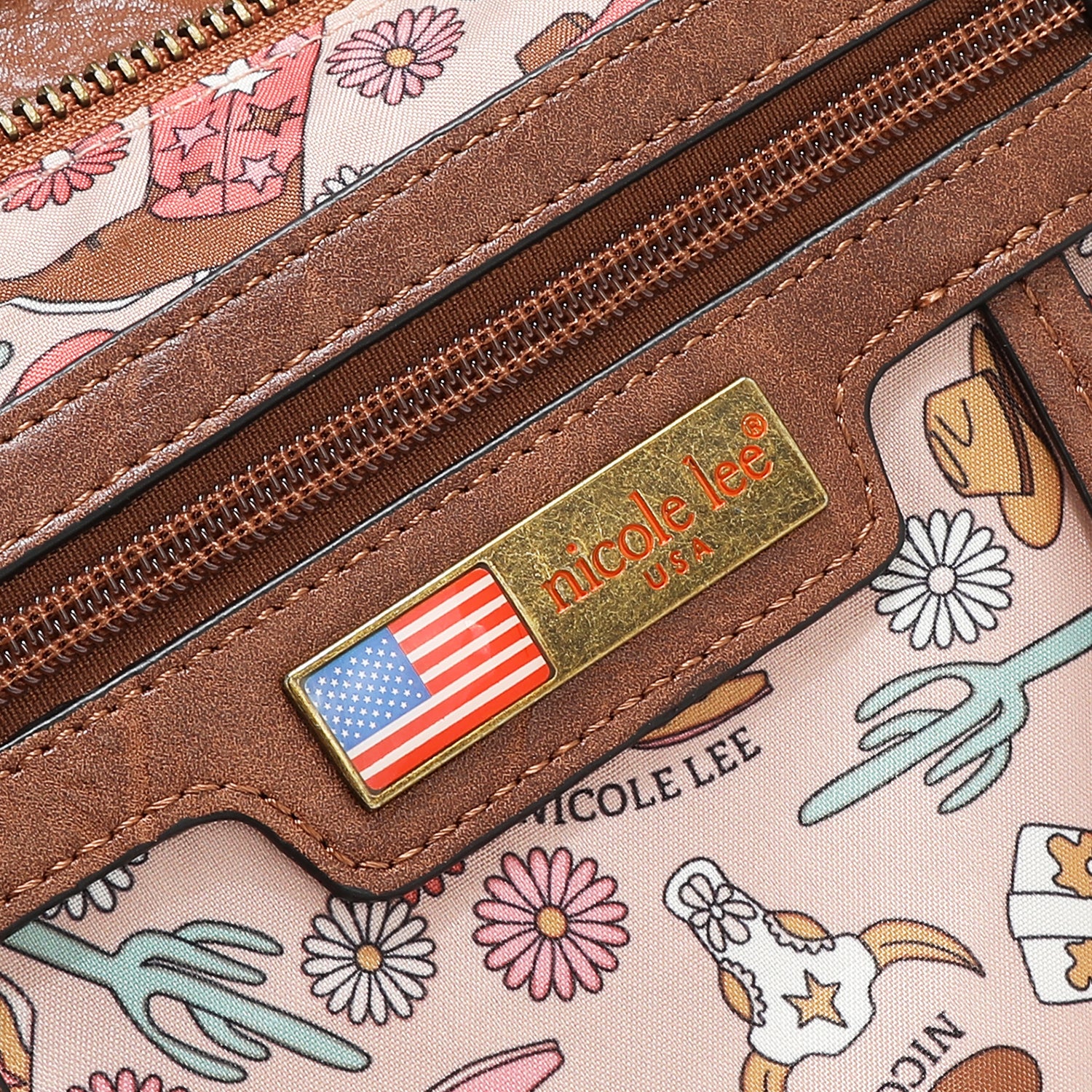 VINTAGE PATCH CROSSBODY BAG