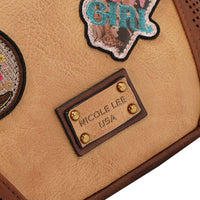 VINTAGE PATCH CROSSBODY BAG