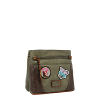 VINTAGE PATCH CROSSBODY BAG