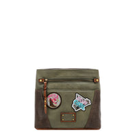 VINTAGE PATCH CROSSBODY BAG