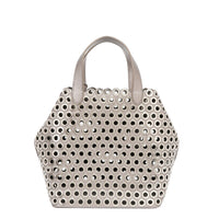 GROMMET EDGE SATCHEL BAG