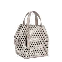 GROMMET EDGE SATCHEL BAG