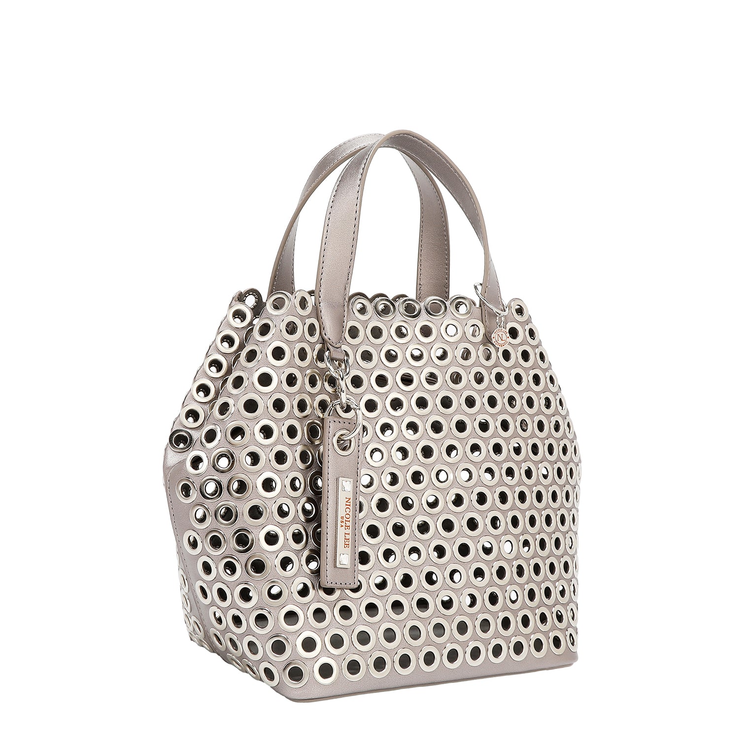 GROMMET EDGE SATCHEL BAG
