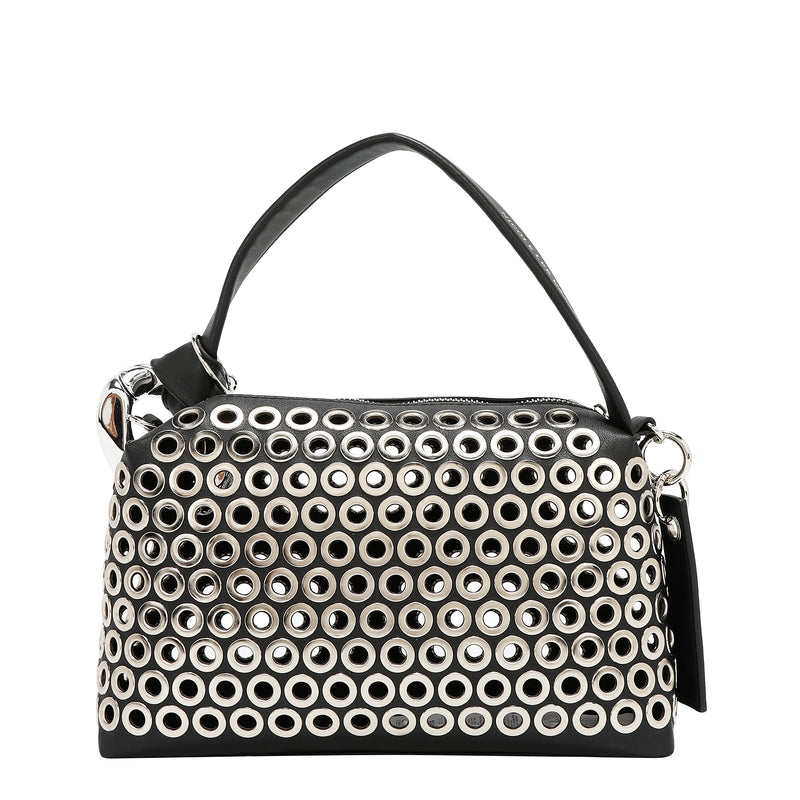 GROMMET EDGE SHOULDER BAG