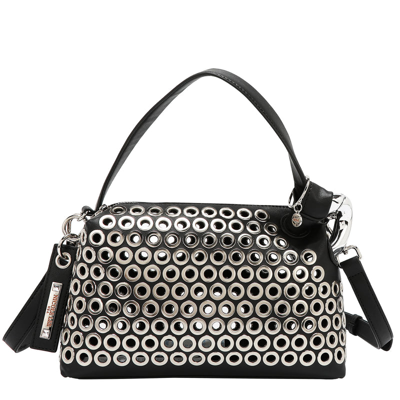 GROMMET EDGE SHOULDER BAG
