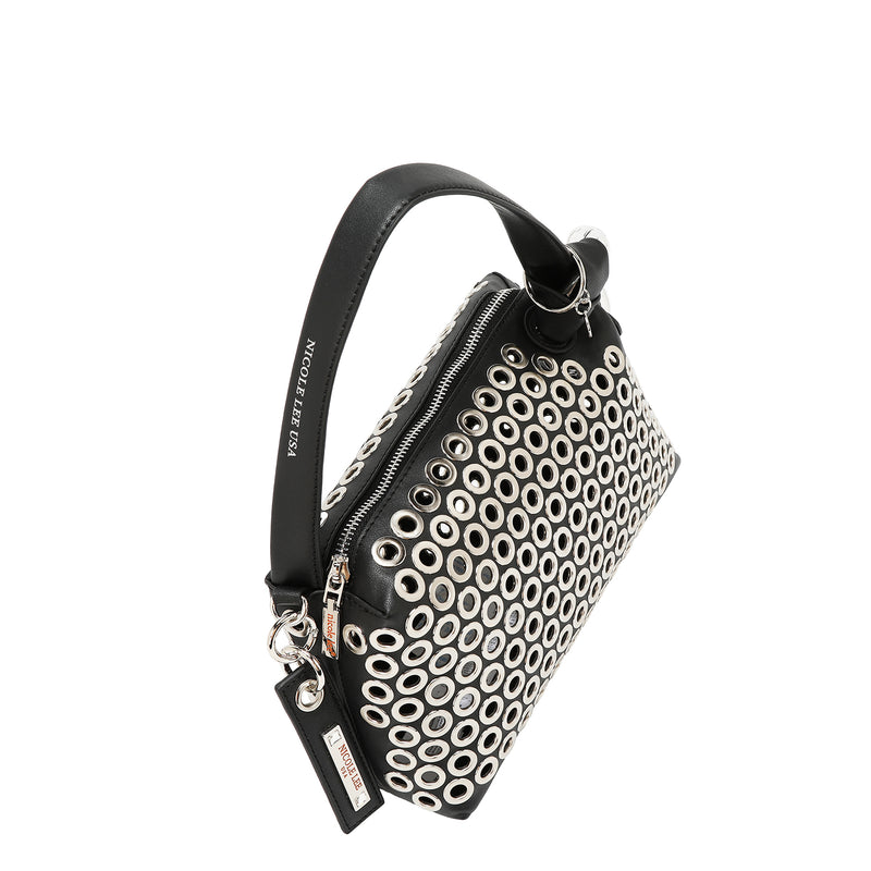 GROMMET EDGE SHOULDER BAG