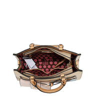 COLORBLOCK POCKET SATCHEL BAG