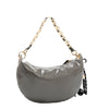 SHIMMER LUXE CRESCENT SHOULDER BAG