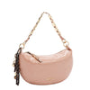 SHIMMER LUXE CRESCENT SHOULDER BAG