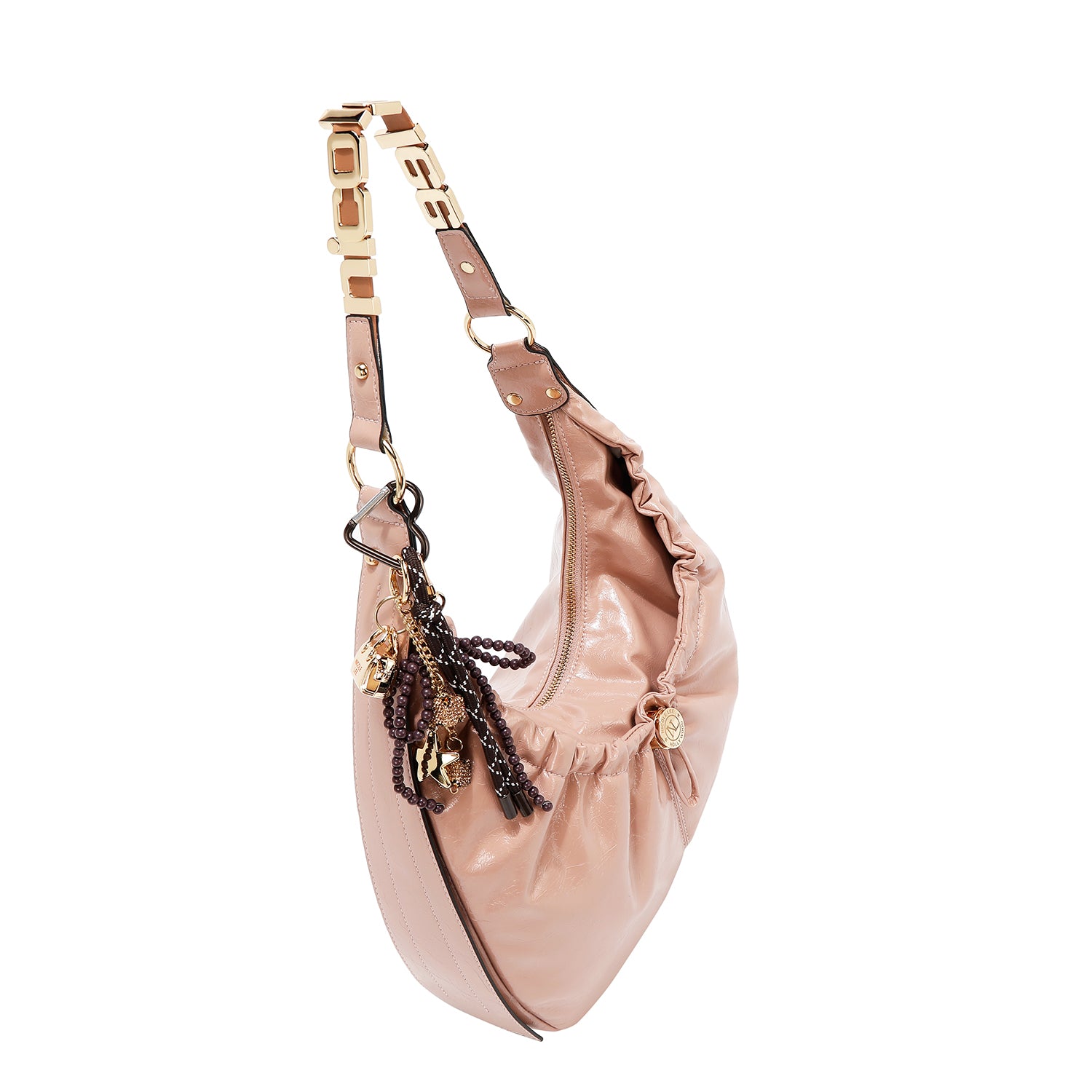 SHIMMER LUXE HOBO BAG