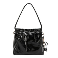 SHIMMER LUXE SQUARE SHOULDER BAG